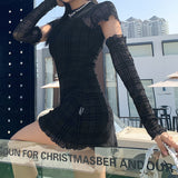 2025 Autumn And Winter New Women's Decoration Height Pocket Hip Fashion Three-Piece Dress 68HZ