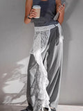 Sexy Lace Jiti Leaves Side Half-Shit Skirt Ass Curtain 2025 Summer Fashion New Short Skirt Girl 68HZ