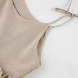 2025 Summer New Sexy Babes With Salt Jacket Loose Cotton A Skirt 68HZ