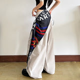 Women's Clothing WISH Summer New Street Fashion Hop Letter Print Loose Waist Cover Girl 68HZ