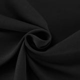 Spring 2025 Black Design Doll Collar Horn Sleeve French Long-Sleeved Dress Dress Dress Dress Dress Women 68HZ