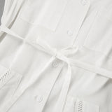 Cotton Tute Lace V-Neck Sleeveless Casual Jumpsuit 2025 Summer Fashion New Women's Clothing 68HZ