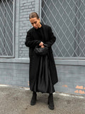 Women's Dress Skirt High Waist Simple Elegant A-Dress Fashion Casual Pure Color Long Skirt 68HZ