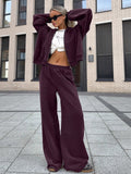 Fashion Casual Suit Women 2025 Autumn New Trend Hoodie Sweater Trousers Two-Piece Set 68HZ