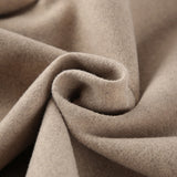 Autumn And Winter Pure Color Hair Suit Women's High-Grade Temperament Fashion Big Collar Casual Style Short Coat 68HZ