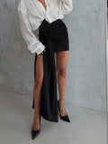 Summer Design Loose Fashion Short Color Clove Skirt French Classic Temperament With Commuting Short Skirt 68HZ