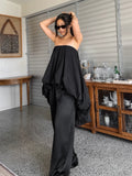 2025 Spring And Summer Fashion White Sexy Temperament Feel Shoulder Braid Personality Casual Street Style New Dress Woman 68HZ