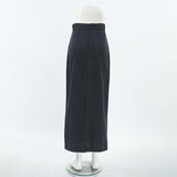 Commuting Height Waist Striped Straight Straight Skirt 2025 New Autumn Fashion Women's Clothing 68HZ