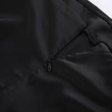 Black Sexy Boobs High-Waisted Loose Dress 2025 Summer Fashion New Long Dress Woman 68HZ