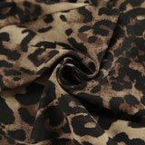 2025 New Cotton Sexy Leopard Embossed Pendant Pencil Trousers Fashion Women's Casual Pants 68HZ