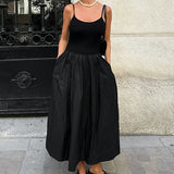 Autumn And Winter New Sling Square A Dress Dress 2025 Fashion Women's Dress 68HZ