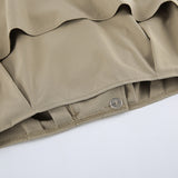 New Karat Color Double-D Row Suit Trench Coat Casual Jacket Woman In Autumn 2025 68HZ