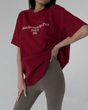 Simple Letter Print T-Shirts For Men And Women With The Same Loose-Fitting Short-Sleeved Round Collar Casual Top 68HZ