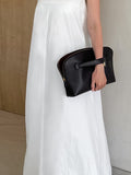 2025 Summer Sexy Design White Slings Long And Ankle Tat Dress Sexy Commuter Dress Woman 68HZ