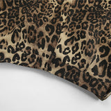 2025 Summer Retro Street Style Loose Low-Rise Leopard Trousers With Pure Cotton Wide-Footed Trousers Casual Trousers Women 68HZ