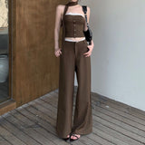 Casual Suit Women 2026 Simple Collar Loose Long-Sleeved Shirt Autumn Half-Dress Dress Two-Piece 68HZ
