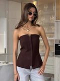 New Fashion Bra Open Shirt Repair Commuting Top Spring And Summer Simple Temperament Collar Women's Clothing 68HZ