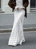 Sexy Design Lace Beach Leisure Fishtail Half-Dress Autumn And Winter Temperament White Fashion And Ankle Skirt Woman 68HZ