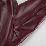 Locomotive Wind Leather Jacket 2025 Autumn And Winter New Loose Coat Fashion Leather Leather New Women's Coat 68HZ