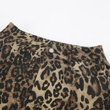 2025 New Cotton Sexy Leopard Embossed Pendant Pencil Trousers Fashion Women's Casual Pants 68HZ