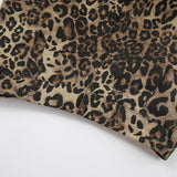 2025 New Cotton Sexy Leopard Embossed Pendant Pencil Trousers Fashion Women's Casual Pants 68HZ