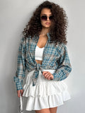 French Chiffon White High Waist A Folding Casual Skirt 2025 Autumn Fashion New Short Skirt 68HZ