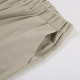 Ucka-Colored Cotton Tampons With Sleeveless Neck Vest Broad-Footed Trousers Set 2025 Spring And Summer Fashion New 68HZ