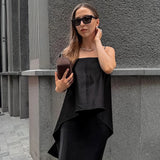 Summer Fashion New Black Sexy Clove Sling Vest 2025 Women's Casual Top 68HZ