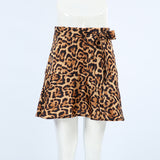 Sexy Leopard-Printed Tute A Trout Skirt With Commuting Skirt 2025 Spring Fashion Casual Skirt 68HZ