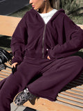 Fashion Casual Suit Women 2025 Autumn New Trend Hoodie Sweater Trousers Two-Piece Set 68HZ