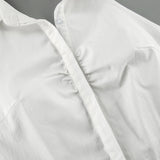 2025 Summer New White Cotton Sexy Hottie Hanging Back Sleeveless Small Vest Woman 68HZ