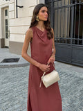 Spring/Summer 2025 New Fashion And Casual Long-Sleeting Dresses High-Simple Lady 68HZ