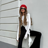 2025 Spring And Summer Irregular Sexy Design White Knitted Round Collar Slimming Women's T-Shirt 68HZ