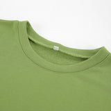 Green Fashion Casual Sports Set Women's Short Sleeve T-Shirt Shorts Two-Sleeve 2025 Summer 68HZ