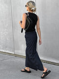 Commuting Height Waist Striped Straight Straight Skirt 2025 New Autumn Fashion Women's Clothing 68HZ