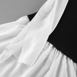 Women's Clothing 2025 Autumn Holiday Style Elegant French Dress Big Fairy Wave Evening Dress 68HZ