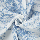 New Chinese Small Collar Printing Short-Sleeved Skirt Set 2025 Autumn Fashion New Two-Set Women 68HZ