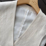 2026 Summer New Korean Fashion Design Temperament Suit Vest + Broad Leg Pants Two-Piece Set In Fashion 68HZ
