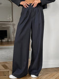 Autumn 2025 New Suit Collar Long Sleeves Casual Loose High-Waisted Tight Trousers Classic Two-Piece Women 68HZ