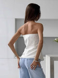 New Fashion Bra Open Shirt Repair Commuting Top Spring And Summer Simple Temperament Collar Women's Clothing 68HZ