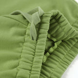 Green Fashion Casual Sports Set Women's Short Sleeve T-Shirt Shorts Two-Sleeve 2025 Summer 68HZ