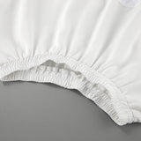 White Chiffon Lace Staggered Design Commuting Skirt 2025 Summer Fashion New Short Skirt 68HZ