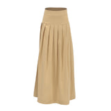 Spring And Summer Classic Retro Fashion Karting Casual High-Rise High-Rise Commuting Sexy Half-Dress Skirt 68HZ
