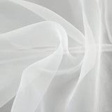 Autumn French Classic Fashion Sexy Perspective White Mesh High-Waisted Straight Straight-Up Open Skirt Woman 68HZ