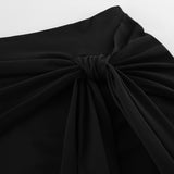 Summer Design Loose Fashion Short Color Clove Skirt French Classic Temperament With Commuting Short Skirt 68HZ