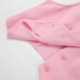 Fashion Casual Suit French Sexy Sleeveless Vest Short Top Open Waist Half-Dress Two-Piece Autumn Dress Woman 68HZ