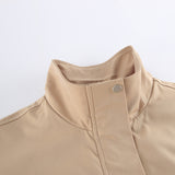 2025 Autumn Barn Wind Coat Women's Design Sense Of Long-Term Simple Leisure Loose Belt Tample Wind Breeze 68HZ