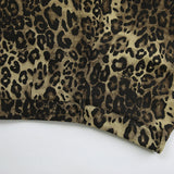 2025 Vintage Casual Pants Summer Leopard Cotton Low-Rise Solid Shorts Street Broadfoot Three-Style Women's Dress 68HZ