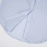 2025 White Cotton Collar Fell Shoulder Sleeve Jacket Hot Pants Set Summer Fashion Commut Women's Two-Piece Set 68HZ